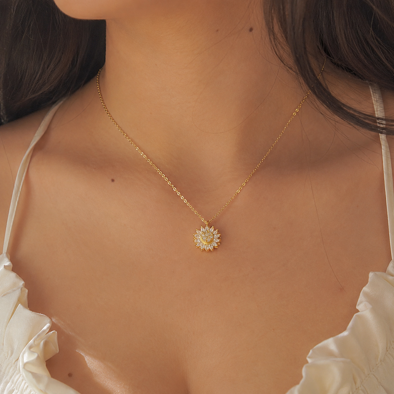 Collar Girasol Eterno